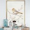 Designart - Birds on Blossom II - Farmhouse Canvas in Gold Frame